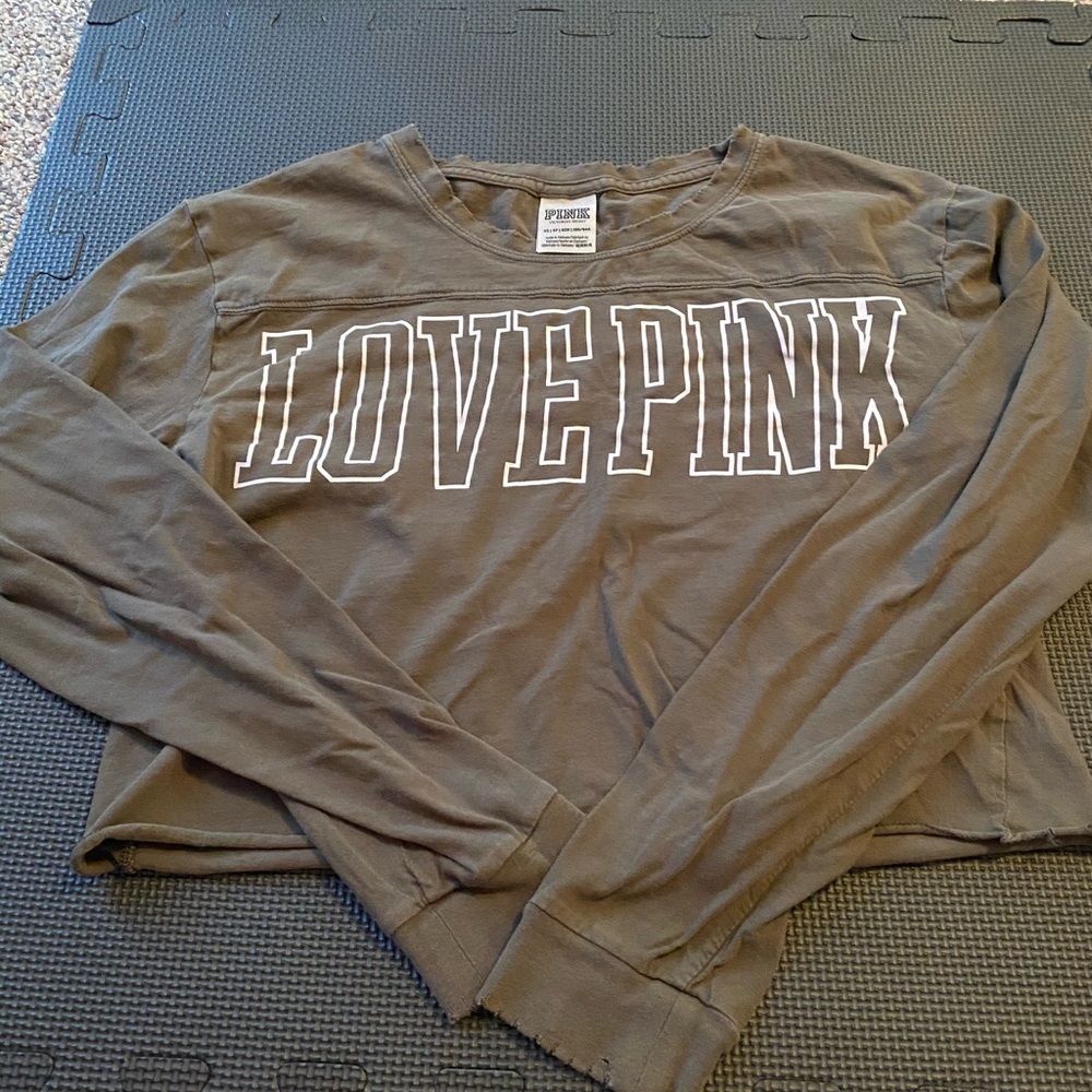 Pink crop top